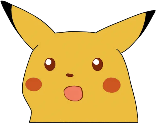 Surprised Pikachu Meme