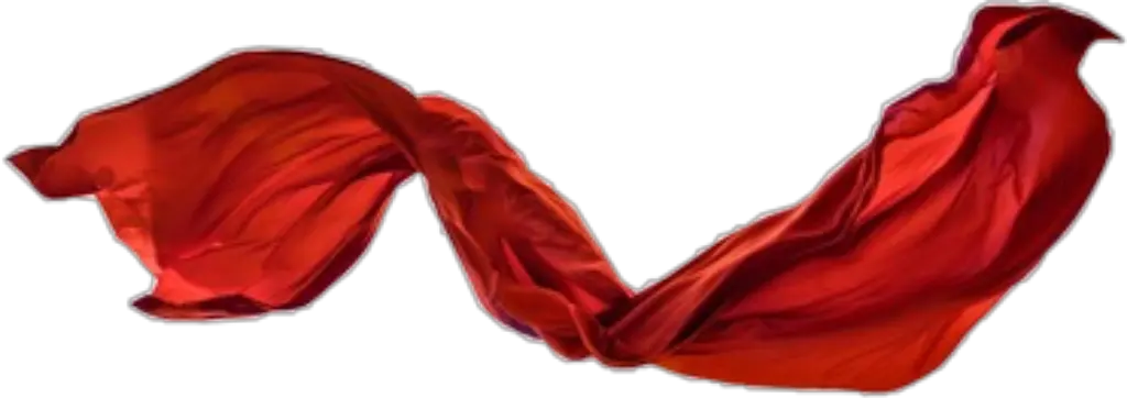 Red Fabric Image Transparent Background