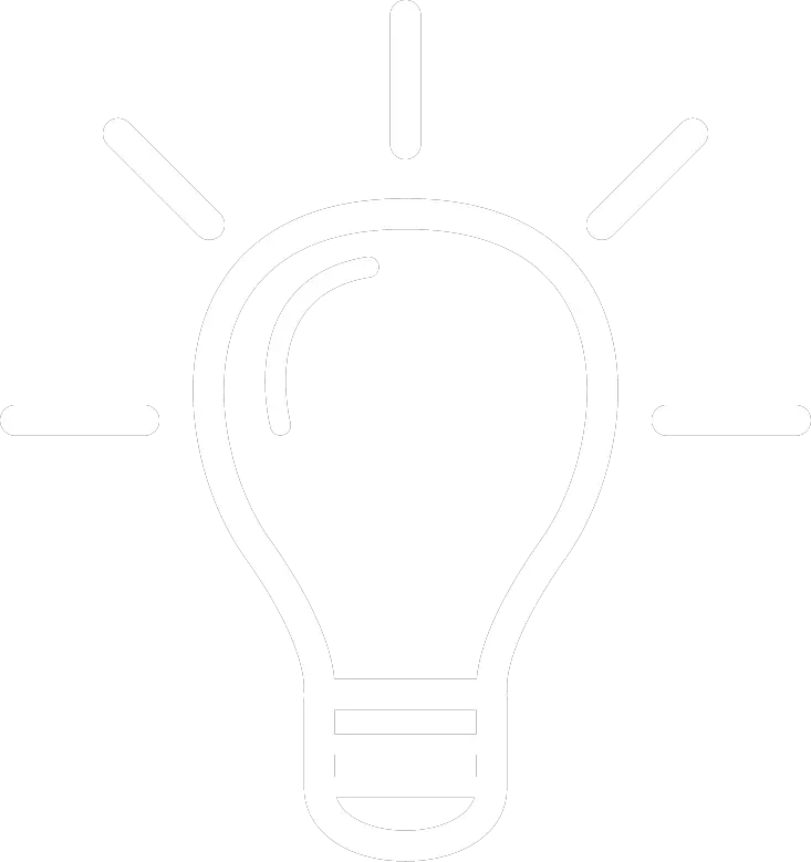 Light Bulb Png White Light Bulb Icon White Png