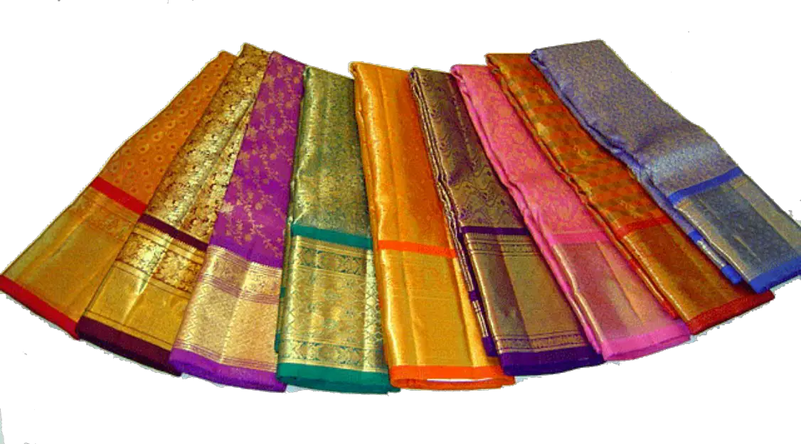 Transparent Silk Saree Png Pure Silk Sarees