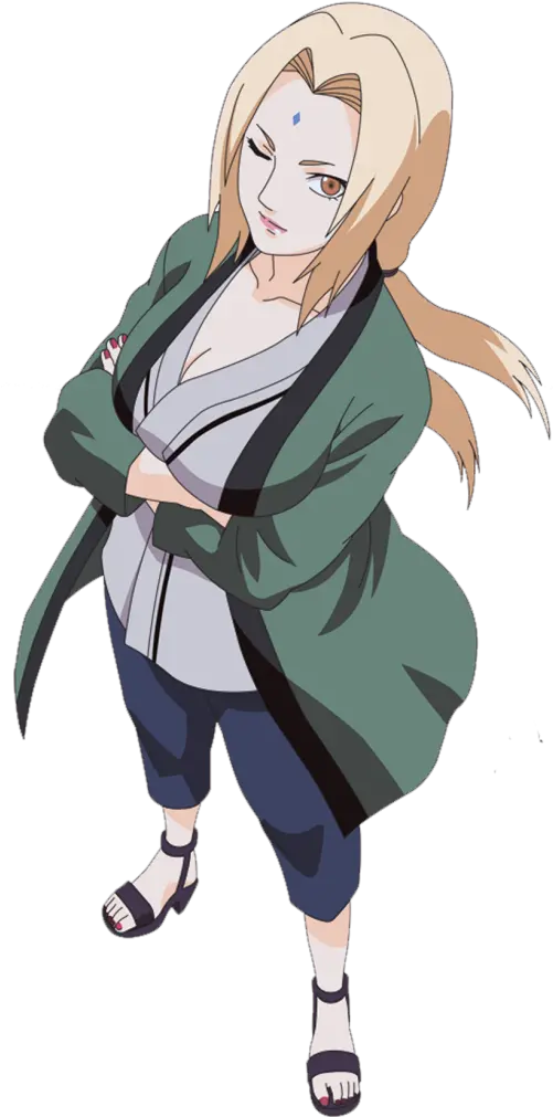 Transparent Naruto Hair Png 5th Hokage