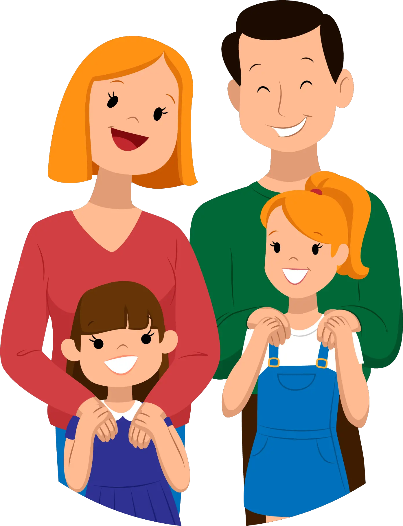 Transparent Family Vector Png Cartoon Family Png Transparent