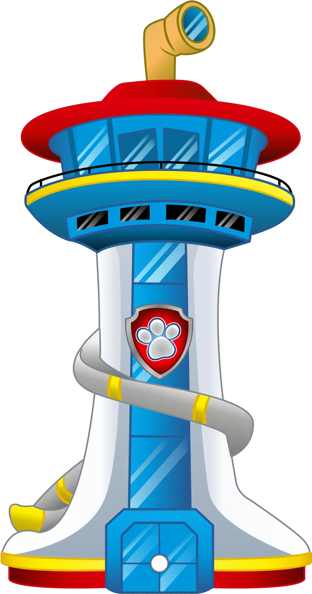 Paw Patrol Condiment Labels Paw Patrol Tower Clipart