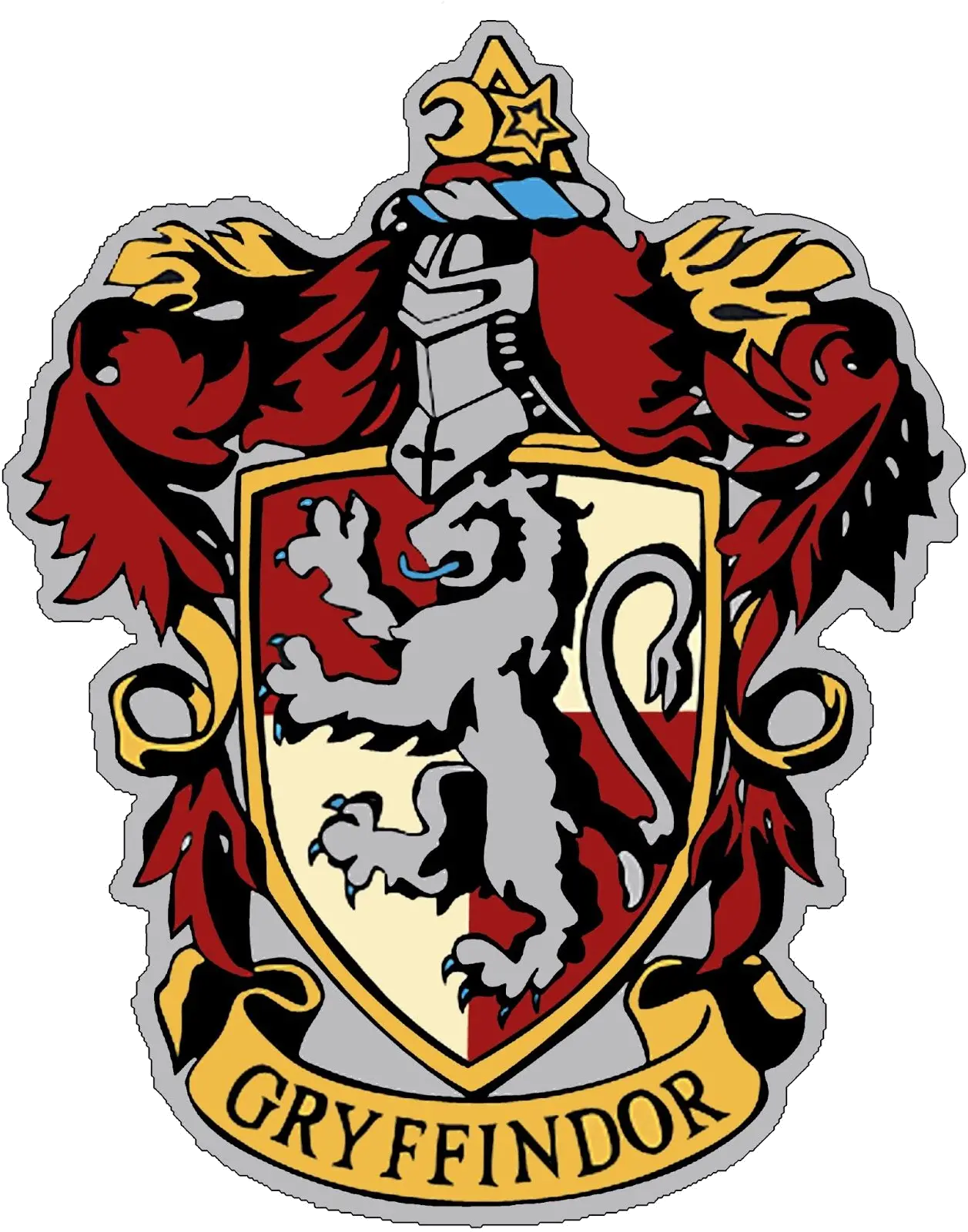 Harry Potter Hogwarts Clipart At Free For Personal Gryffindor Crest To Print