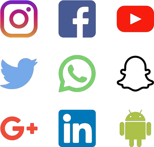 Transparent Png Images Of Social Media Icons Png Format Social Media Icons Png