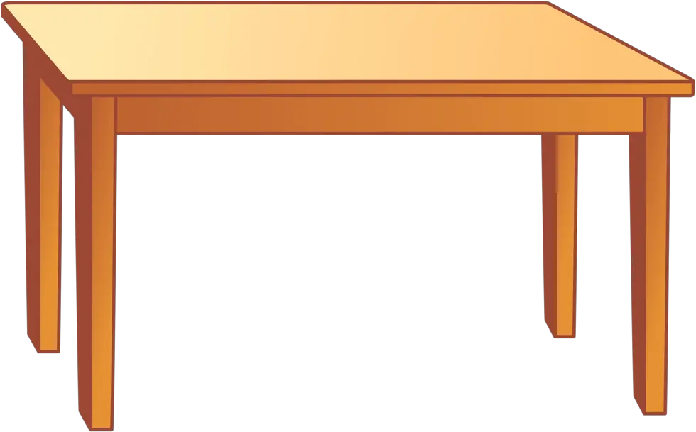 Transparent Cartoon Desk Png Transparent Background Cartoon Table