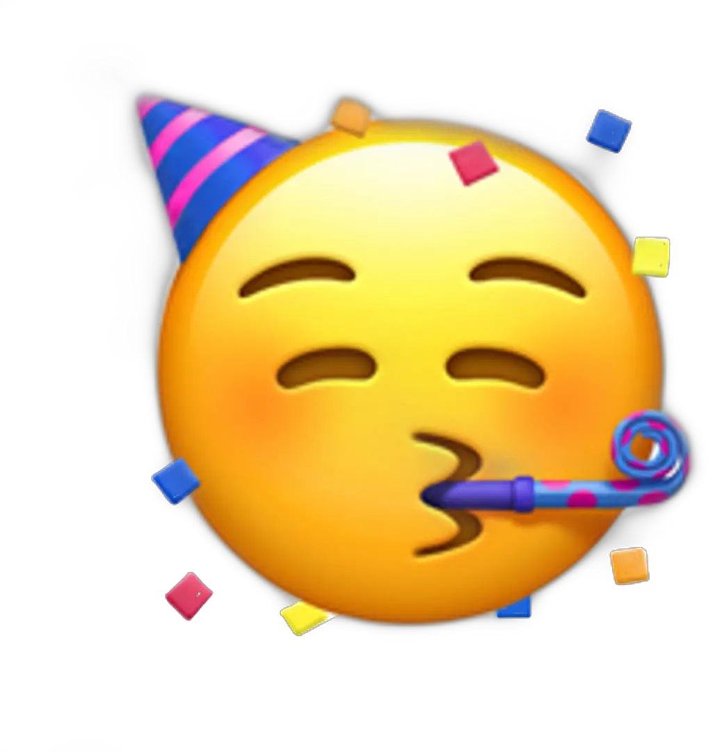 Celebration Emoji Png Iphone Party Emoji