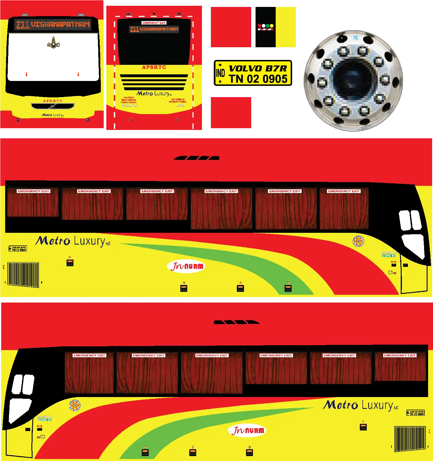 Bus Simulator Indonesia Livery