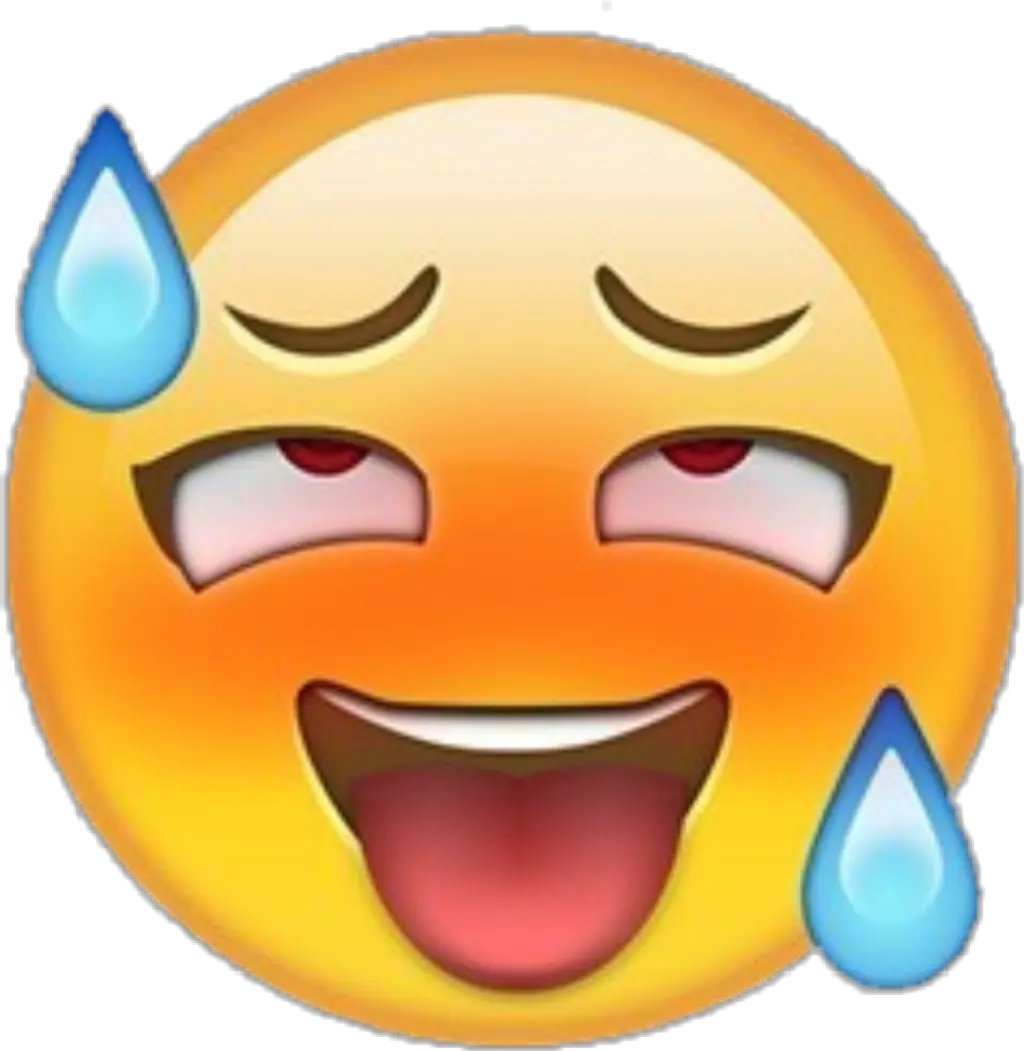 Transparent Cringe Clipart Ahegao Emoji