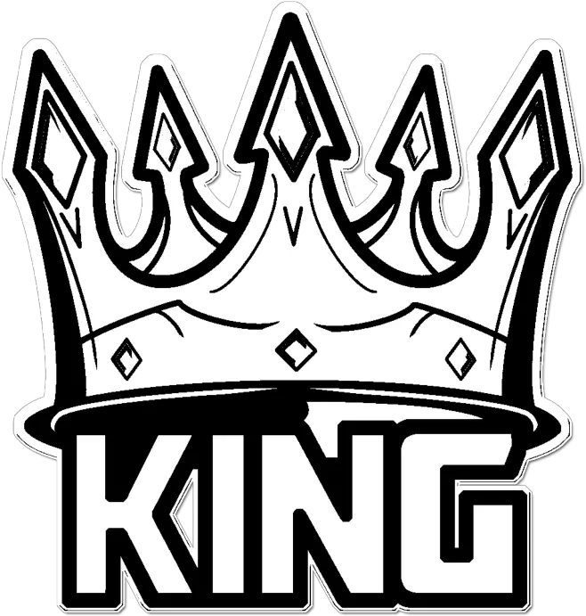 Transparent King Crown Clipart Black And White King Crown Png Black And White