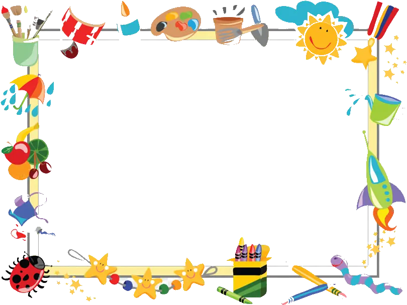 Transparent School Border Png Border For Certificate For Kids