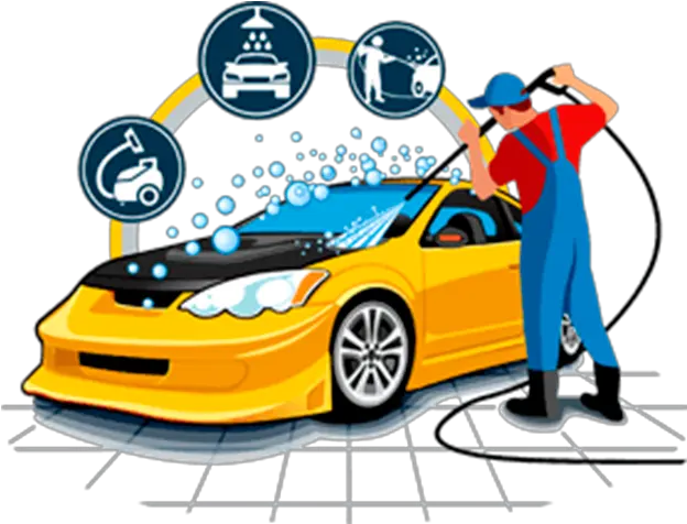 Car Graphics Vector Cleaning Wash Download Free Image Car Washing Images Png