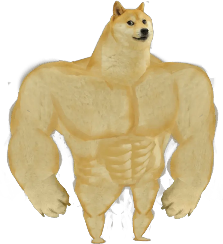 Animal Figure Canidae Buff Doge