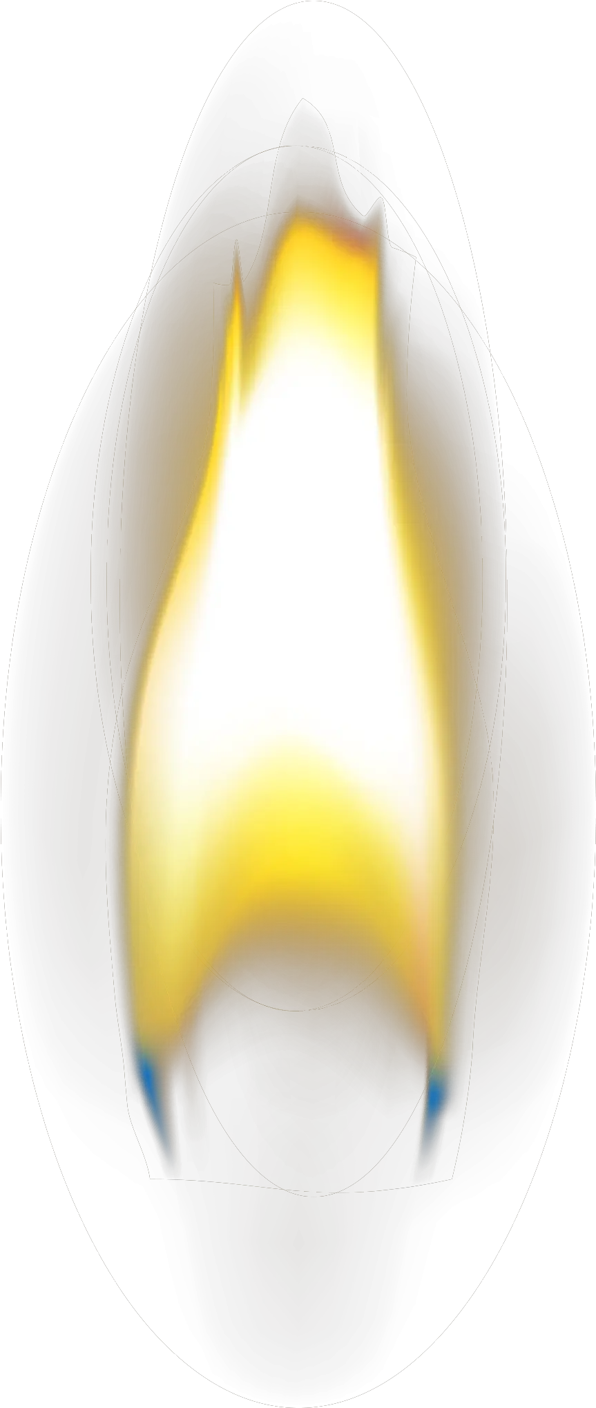 Realistic Candle Flame Png