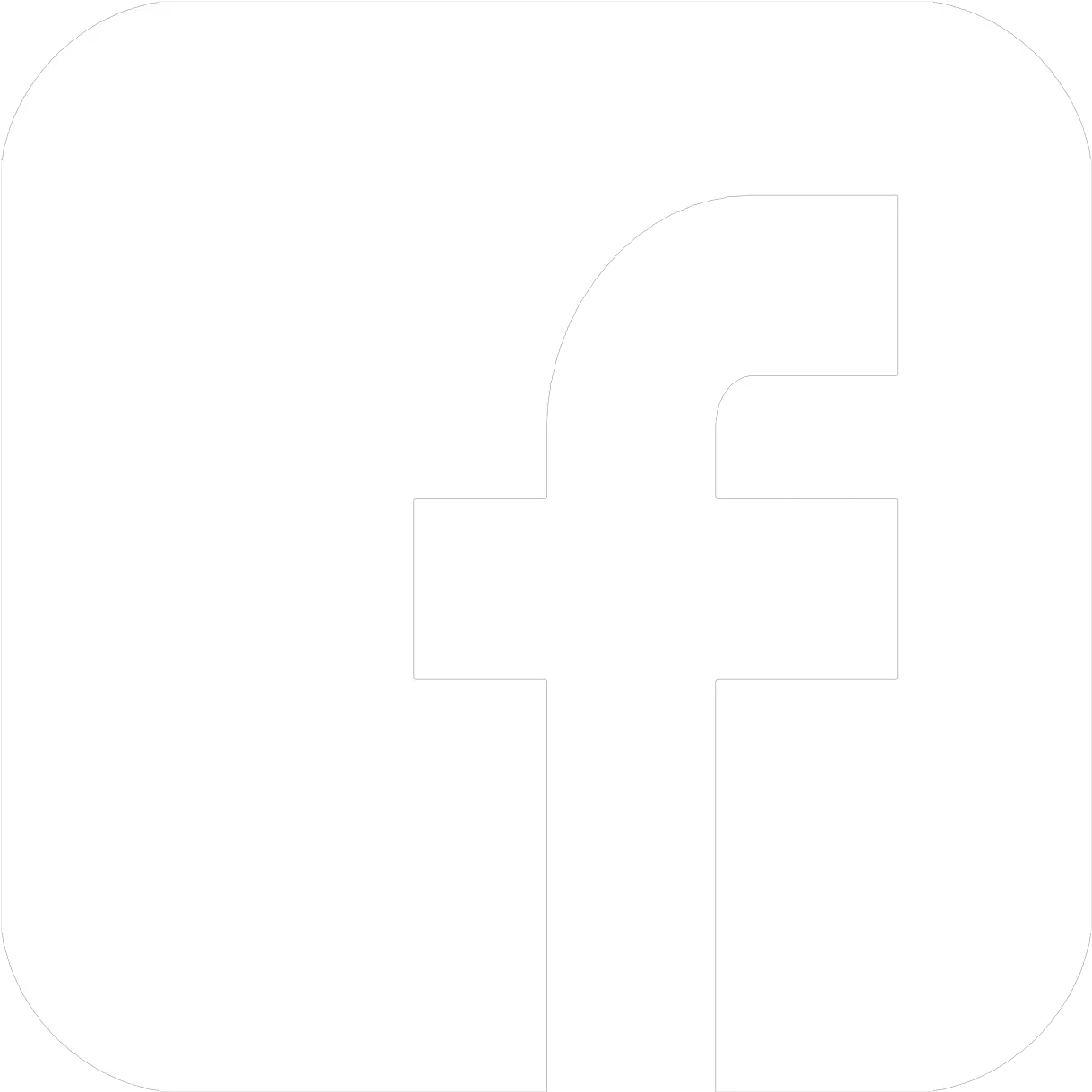 Facebook Logo Transparant Wit