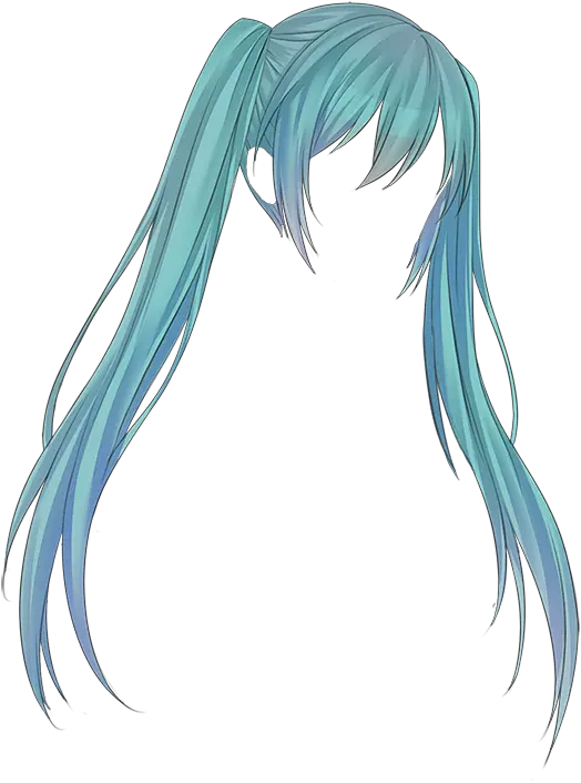 Hatsune Miku Hair Png