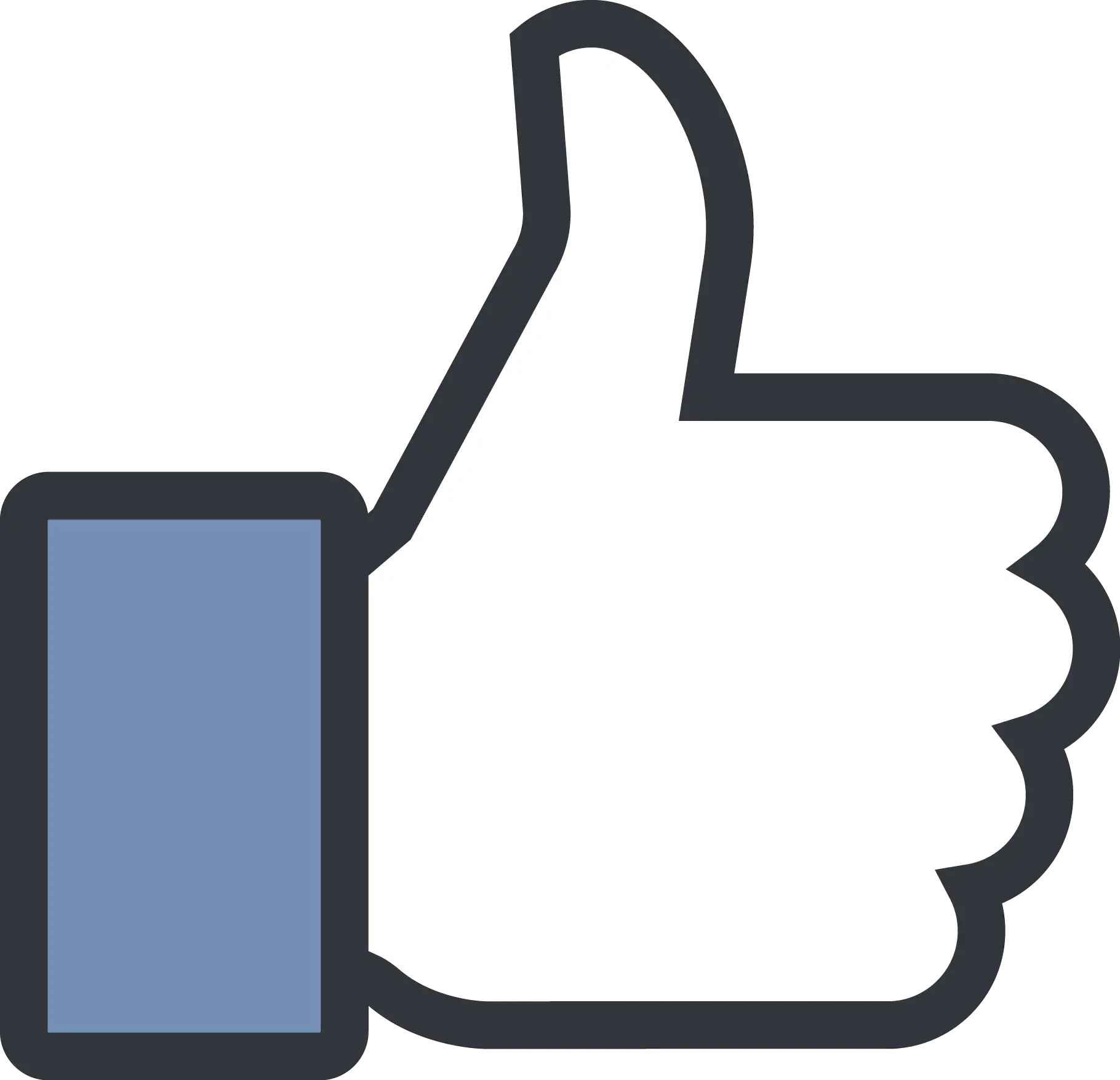 Facebook Thumb Up Icon Transparent Likes Facebook