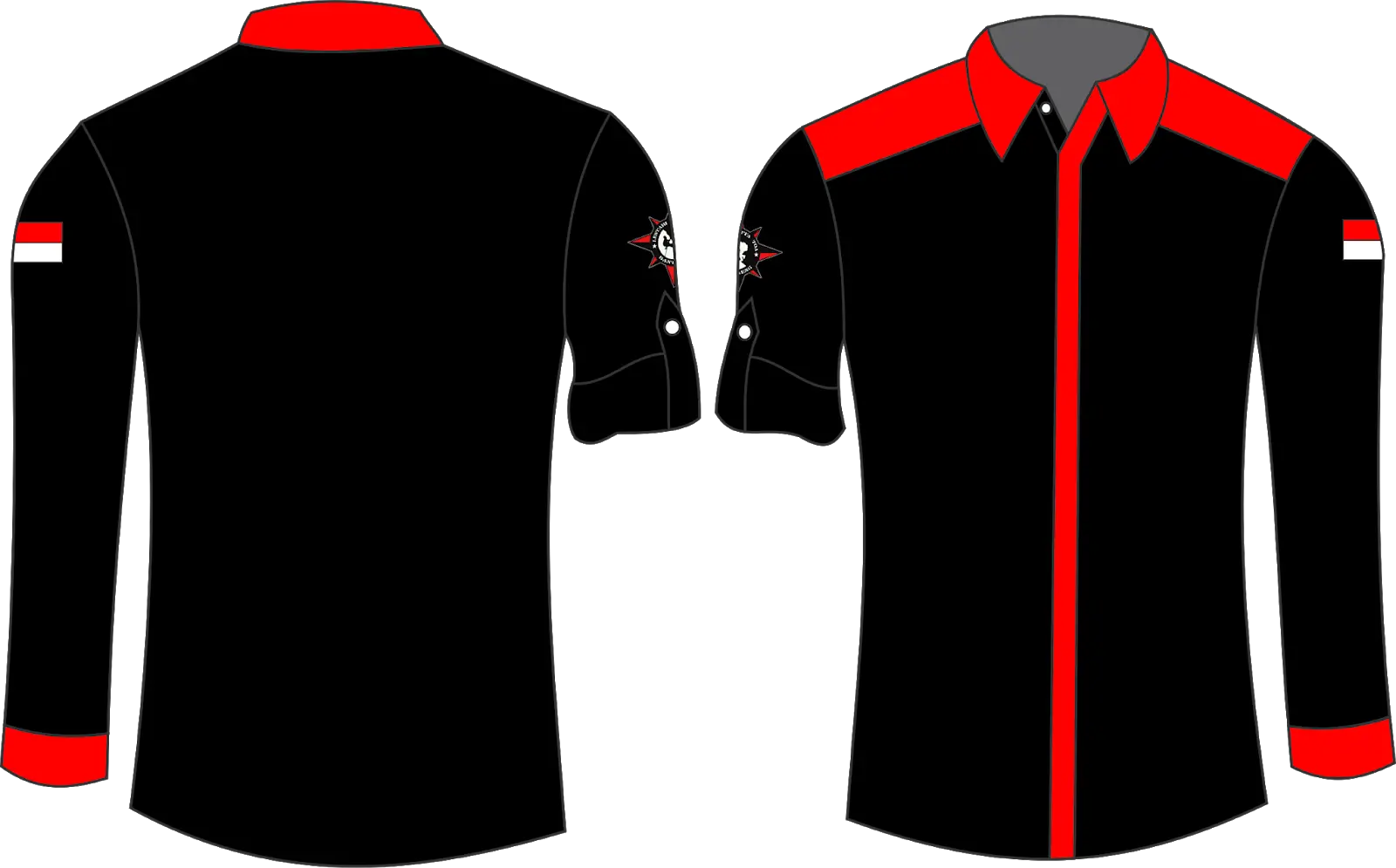 Download File Cdr Dan Jpg Vector Contoh Baju Pdh Vector Baju Pdh