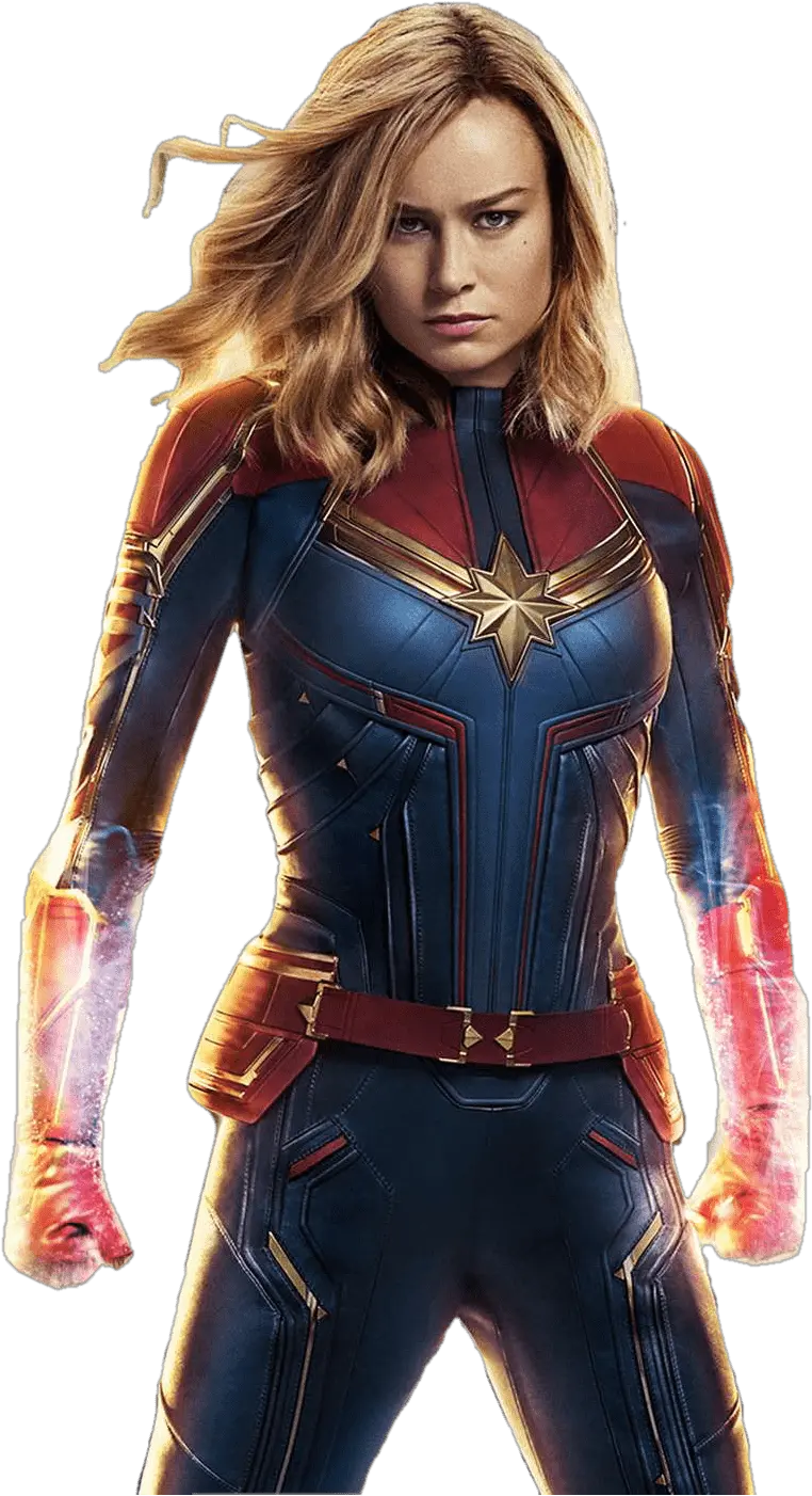 Captain Marvel Transparent Png Images Mcu Captain Marvel Suit