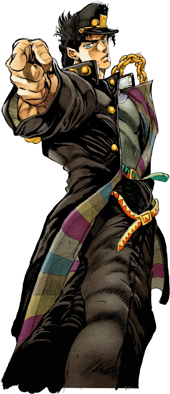 Jotaro Kujo Stardust Crusaders