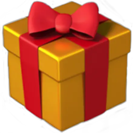 Present Emoji Png Gift Emoji Transparent