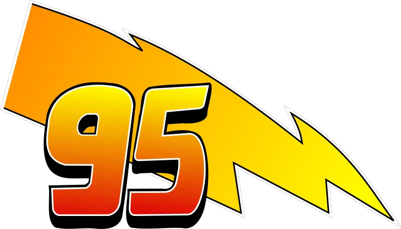 Transparent Lightning Vector Png Lightning Mcqueen 95 Logo