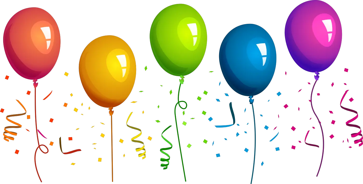 Transparent Globos Png Globos De Fiestas Png