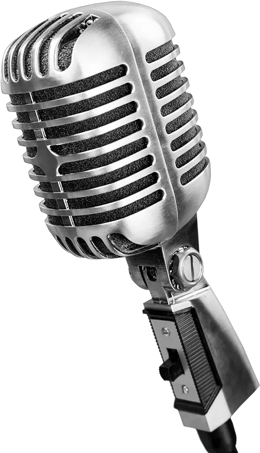 Transparent Podcast Microphone Png Mic Stand Up Png