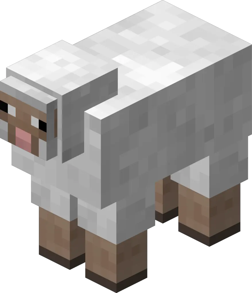 Sheep In Minecraft