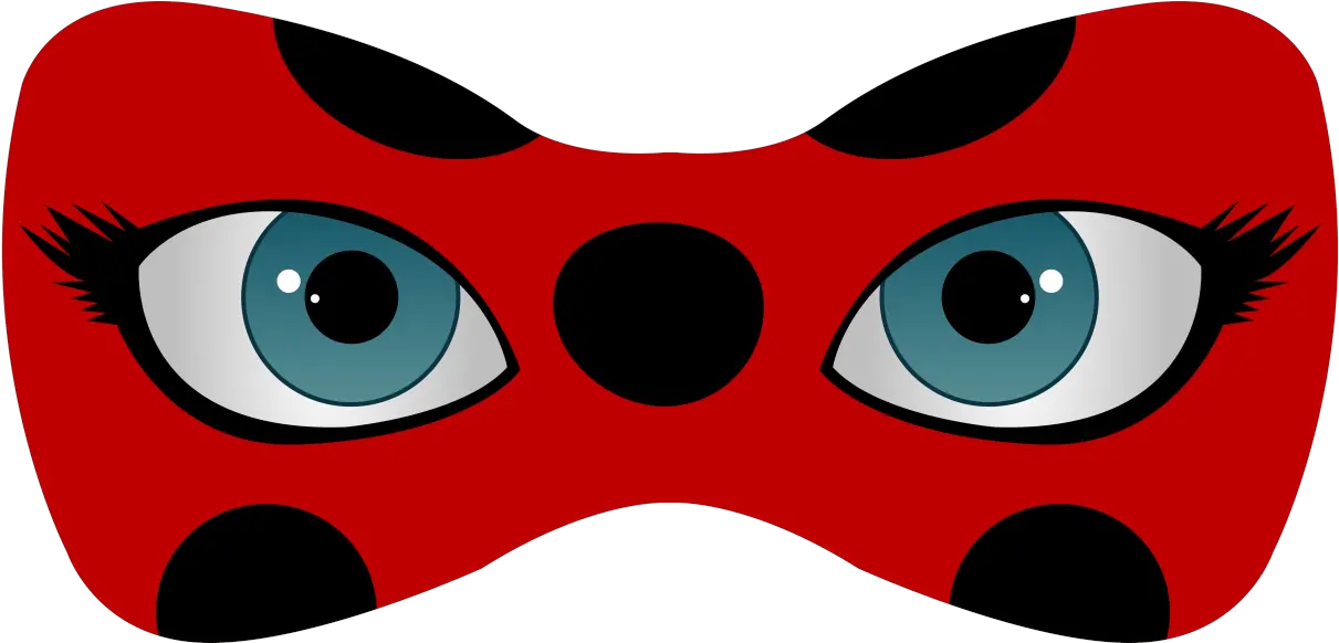 Clip Art Moldura Miraculous Imagem Da Mascara Da Ladybug