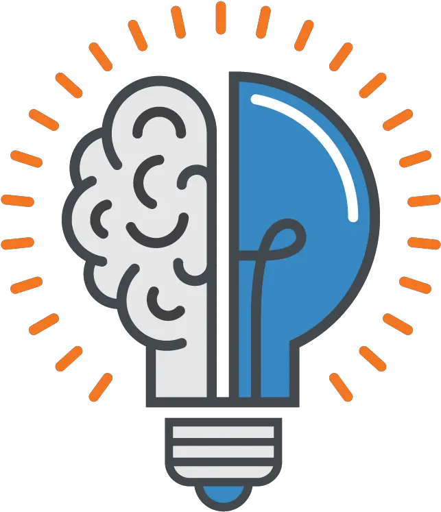 Brain Light Bulb Png