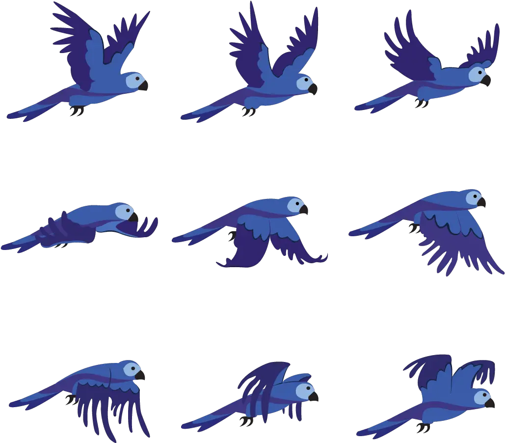 Sprite Animation Flying Bird