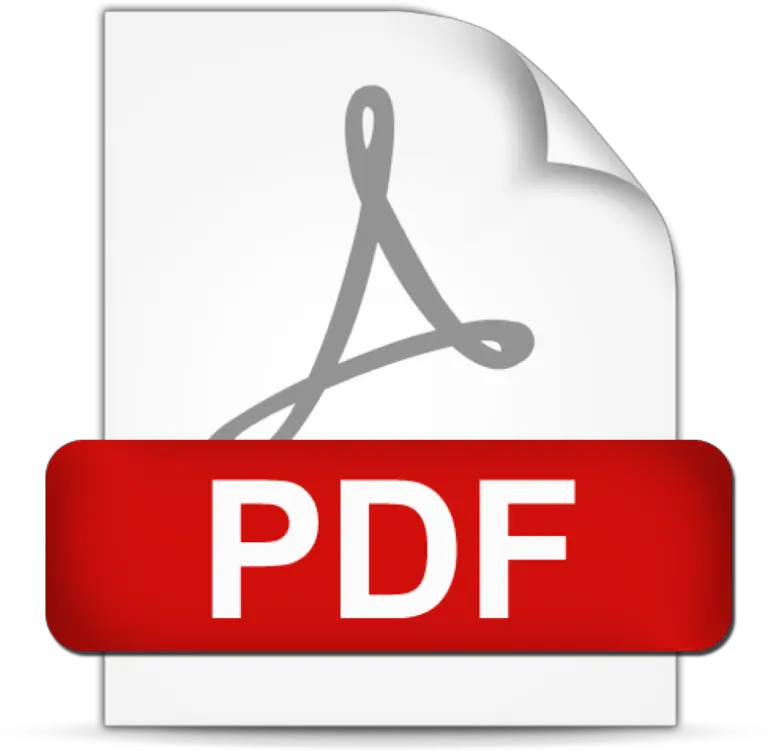 Pdf File Icon Png