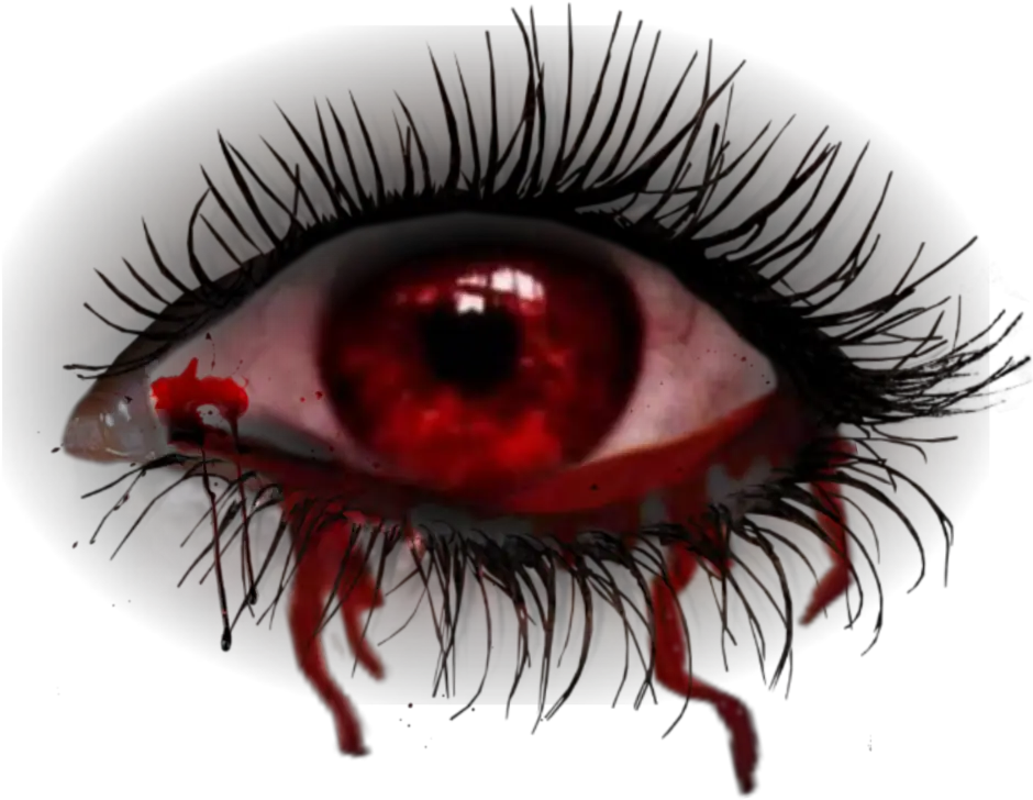 eyes red color colorred redeyes Transparent Horror Eyes Png