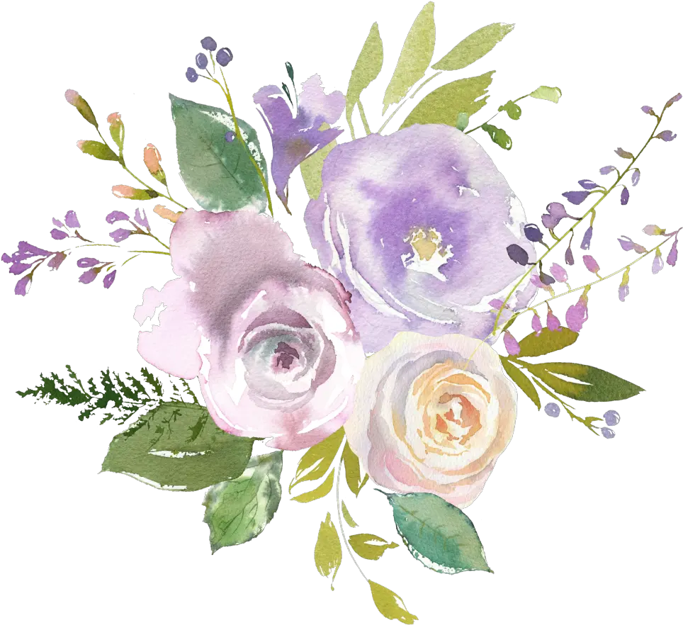 Transparent Flowers Png Transparent Watercolor Flower Png Transparent