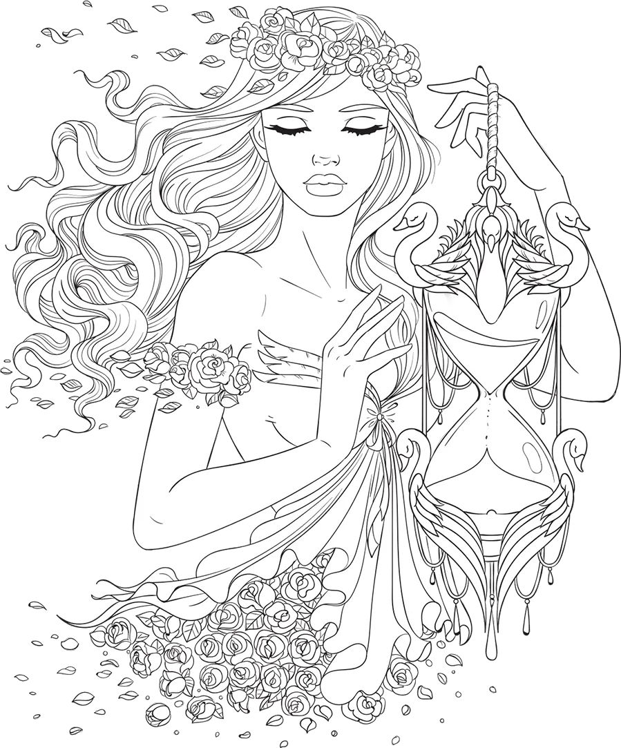 Coloring Printable Coloring Book Pages Line Artsy Free Colouring Pages For Adults Girl