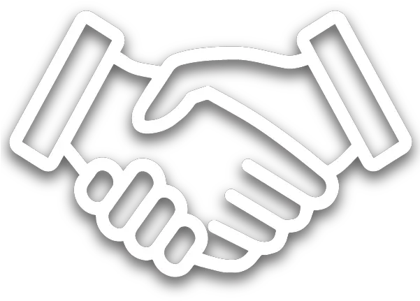 Hand Shake White Png