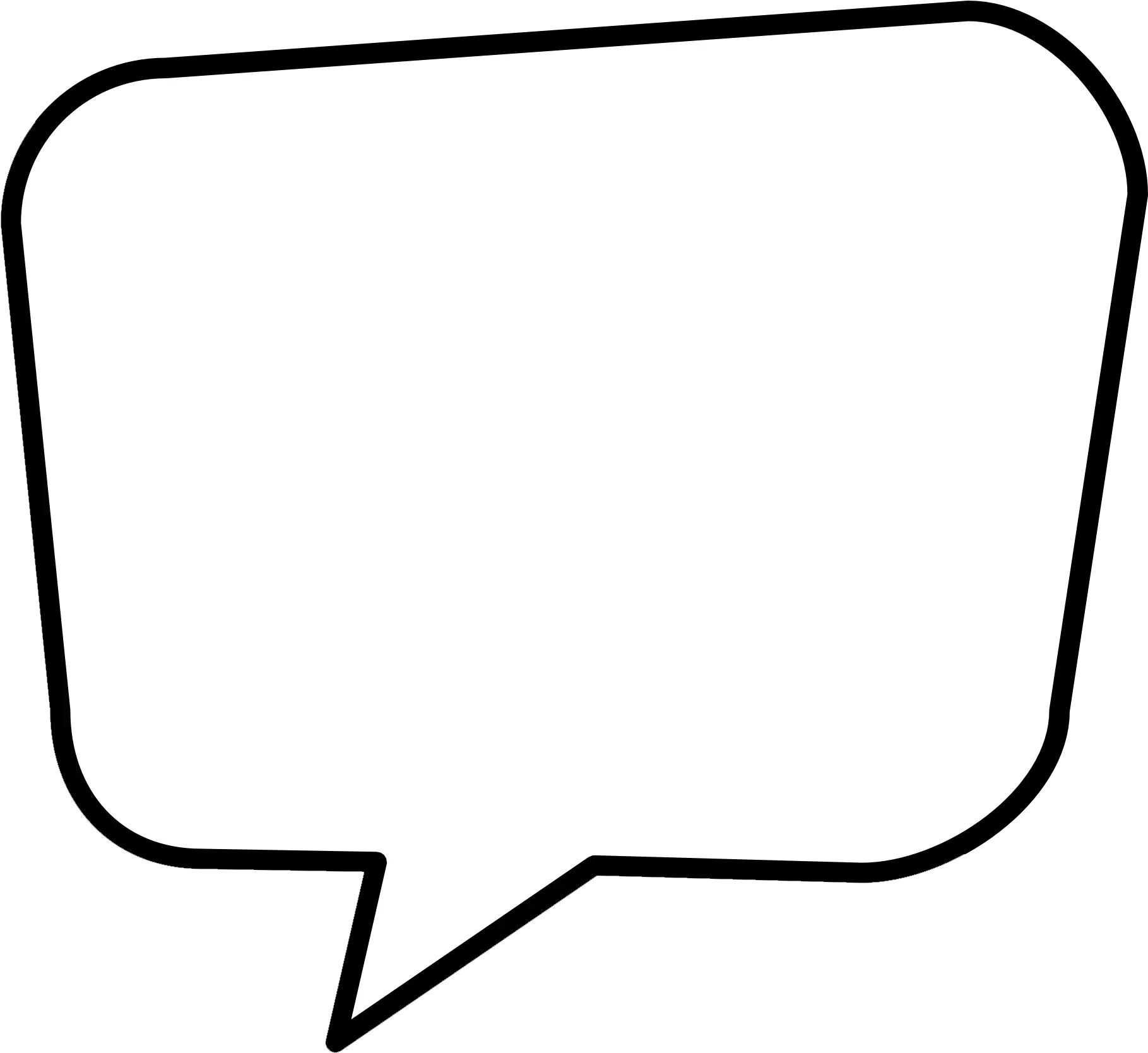 Speech Bubble White Png