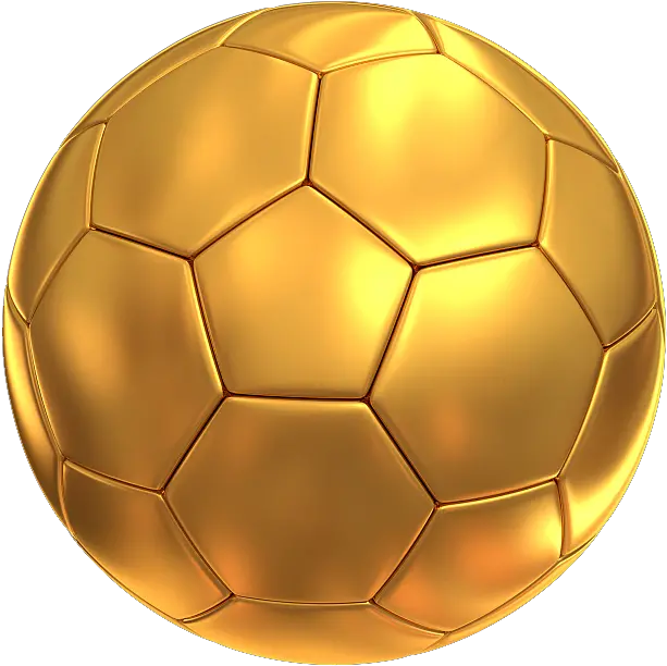 Golden Soccer Ball Png Gold Soccer Ball Png