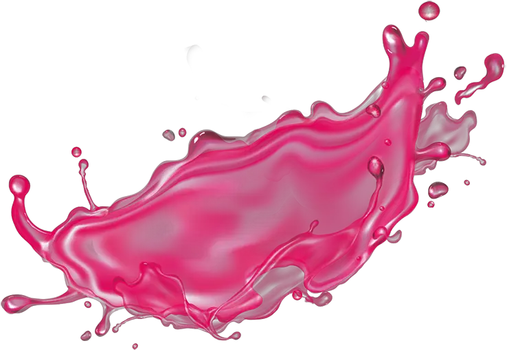 Pink Water Splash Green Juice Splash Png