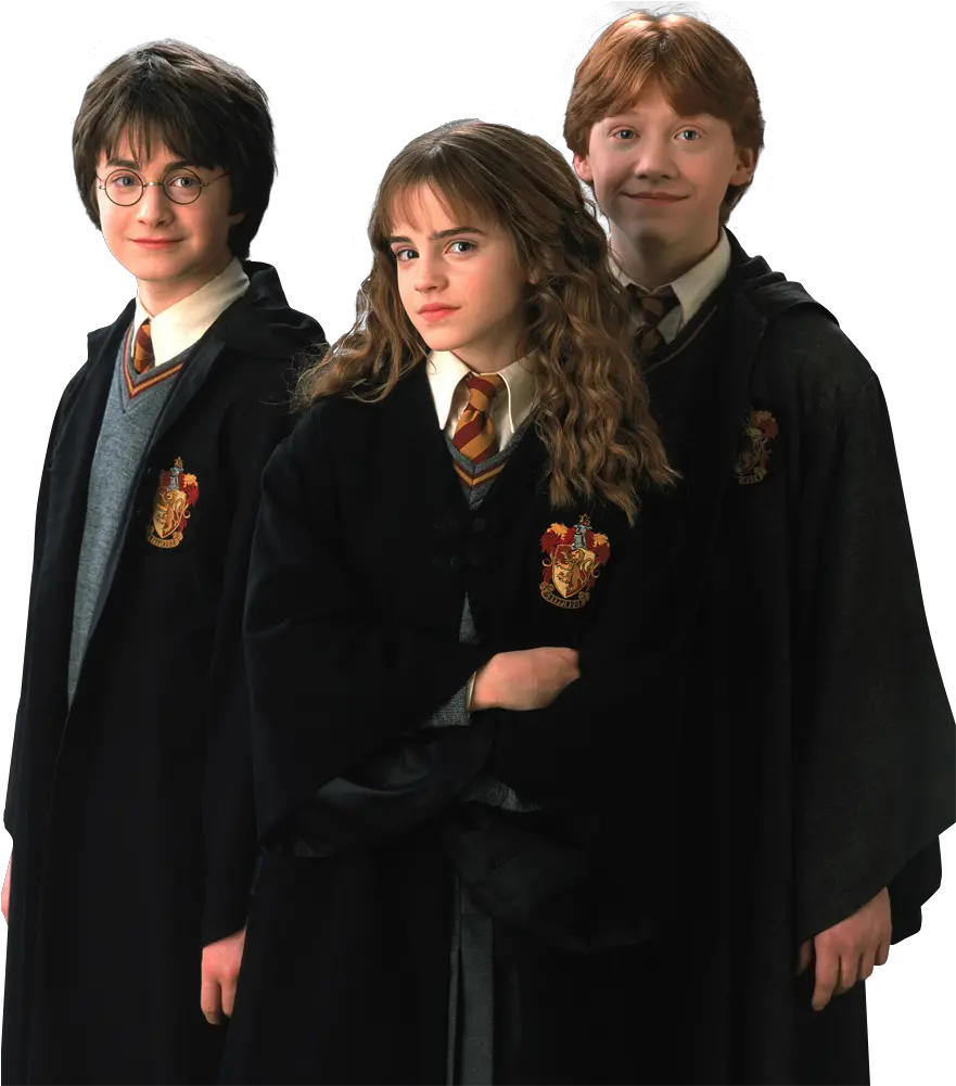 Harry Potter Png Hd Quality Golden Trio Chamber Of Secrets