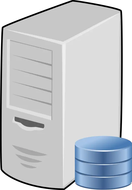 Servers Database Server Application Server Icon