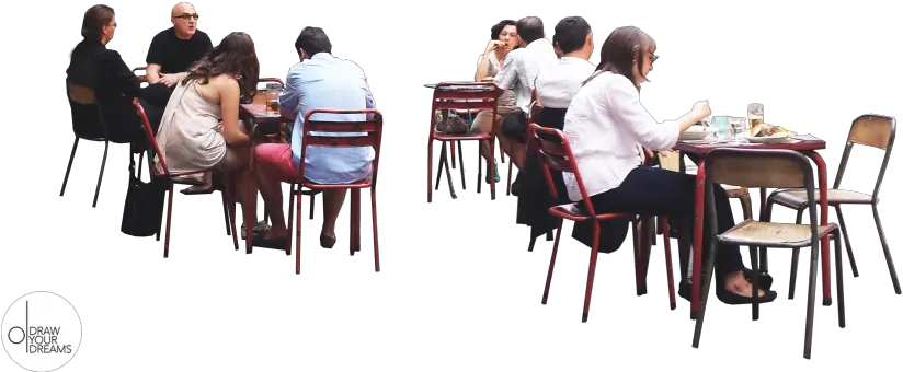 People Sitting At A Table Png People Sitting Table Png