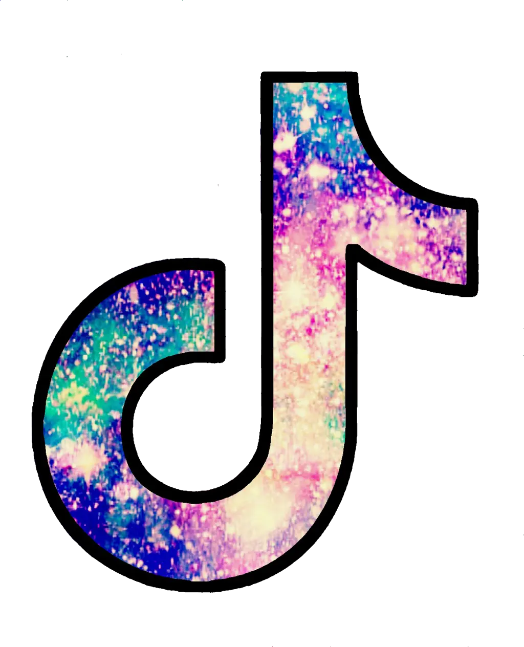 ftestickers glitter sparkle tiktok tiktoklogo