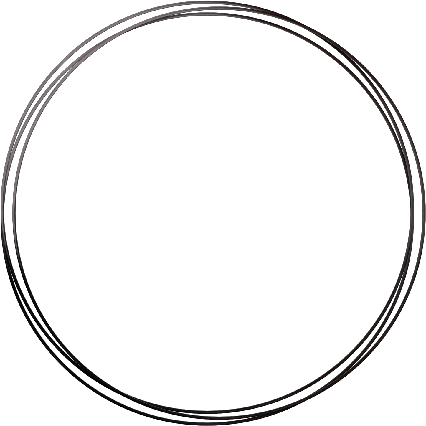 Black Round Frame Png Circle