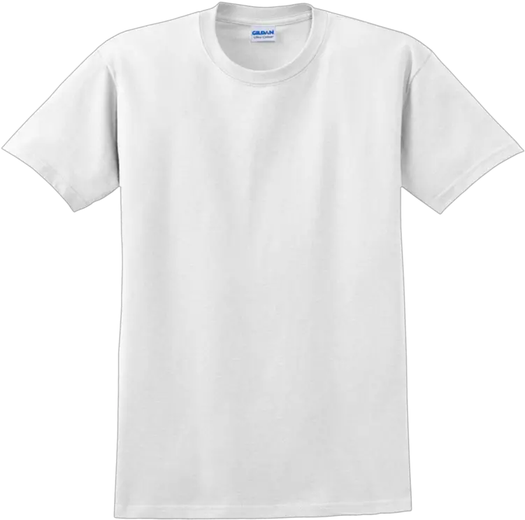 White Transparent Background T Shirt White