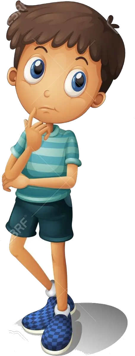 Thinking Boy Clipart And Cliparts For Free Transparent Thinking Boy Cartoon