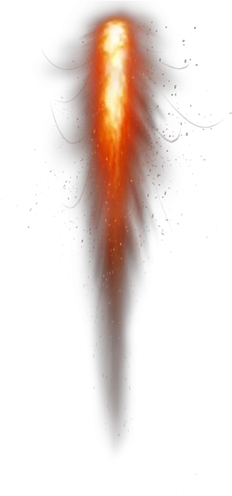 Rocket Fire Flame Png Macro Photography