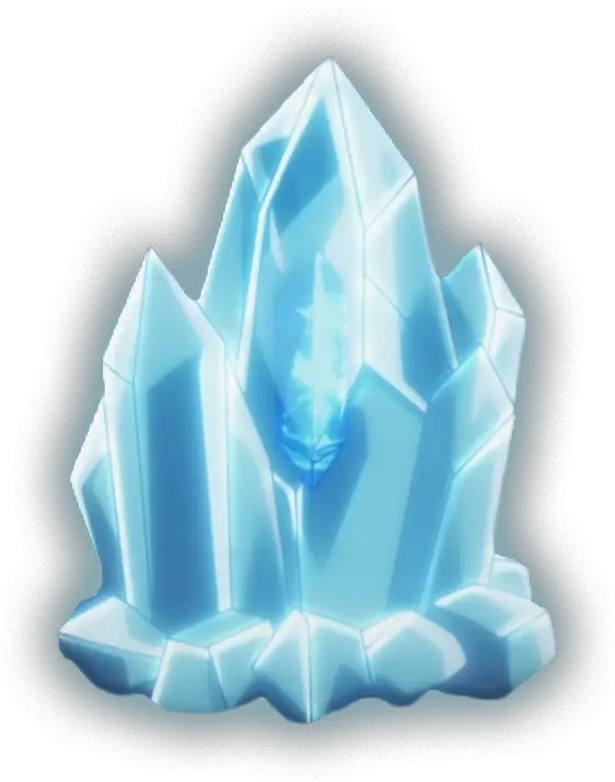 Transparent Ice Png Blue Ice Crystals Png