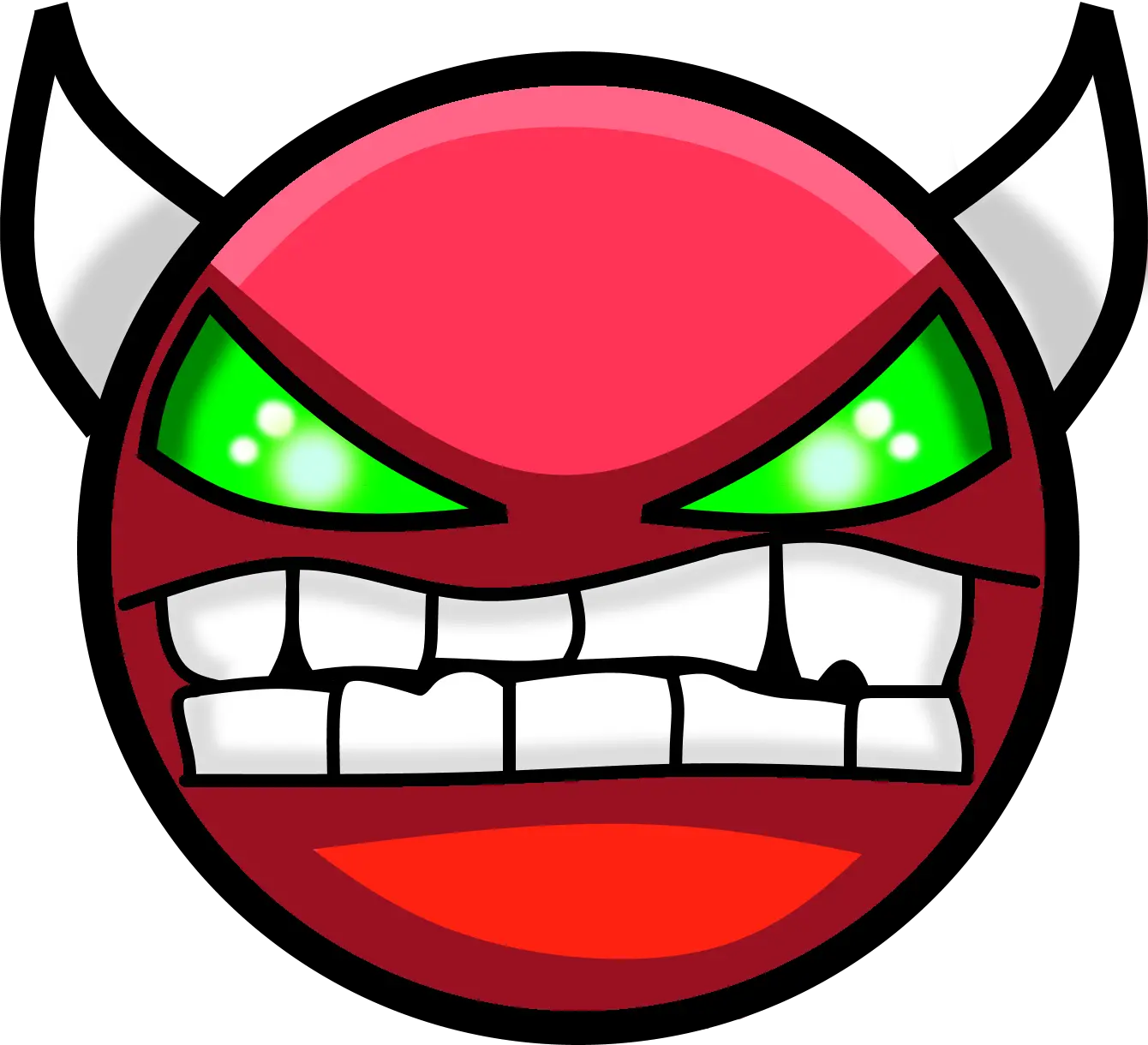 Demon Geometry Dash Demon Face